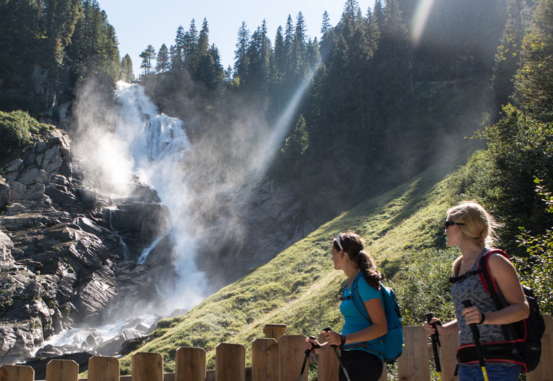 Achental valley, Krimmler waterfalls