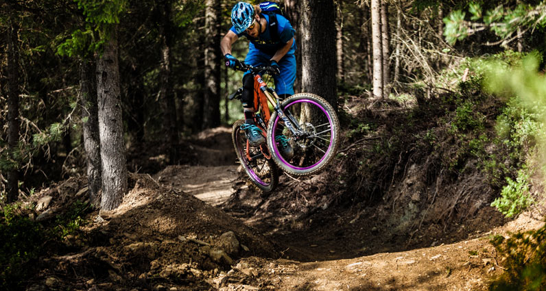 Mountainbike - Singletrail Wiesenalm